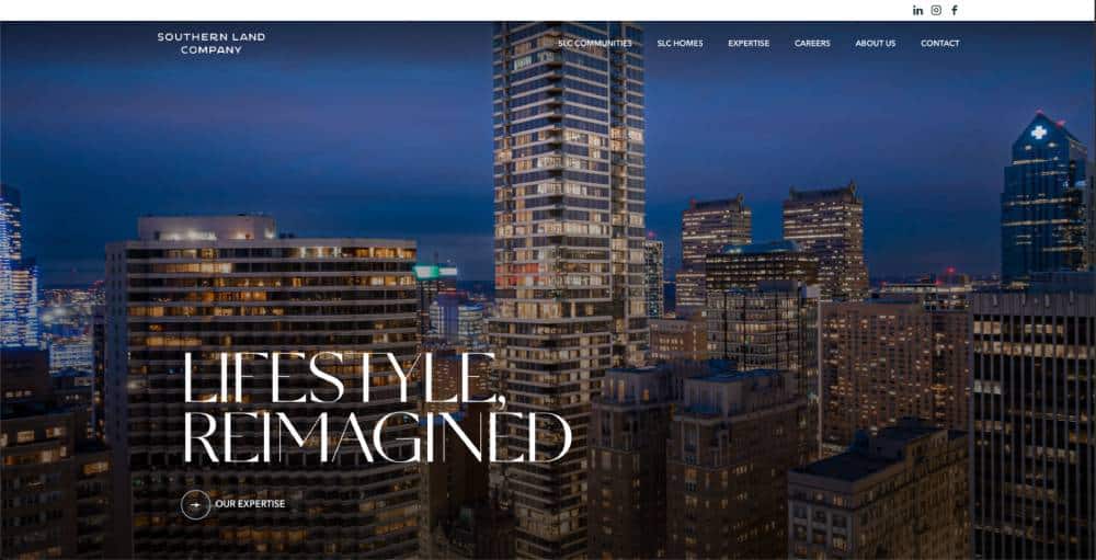 Estes Media is an SEO Website Company Creating Beautiful Web Pages like Southern Land Company