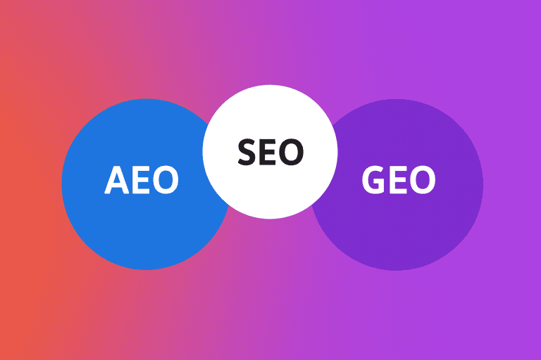 Estes Media Blog Post SEO vs AEO vs GEO: Key Differences